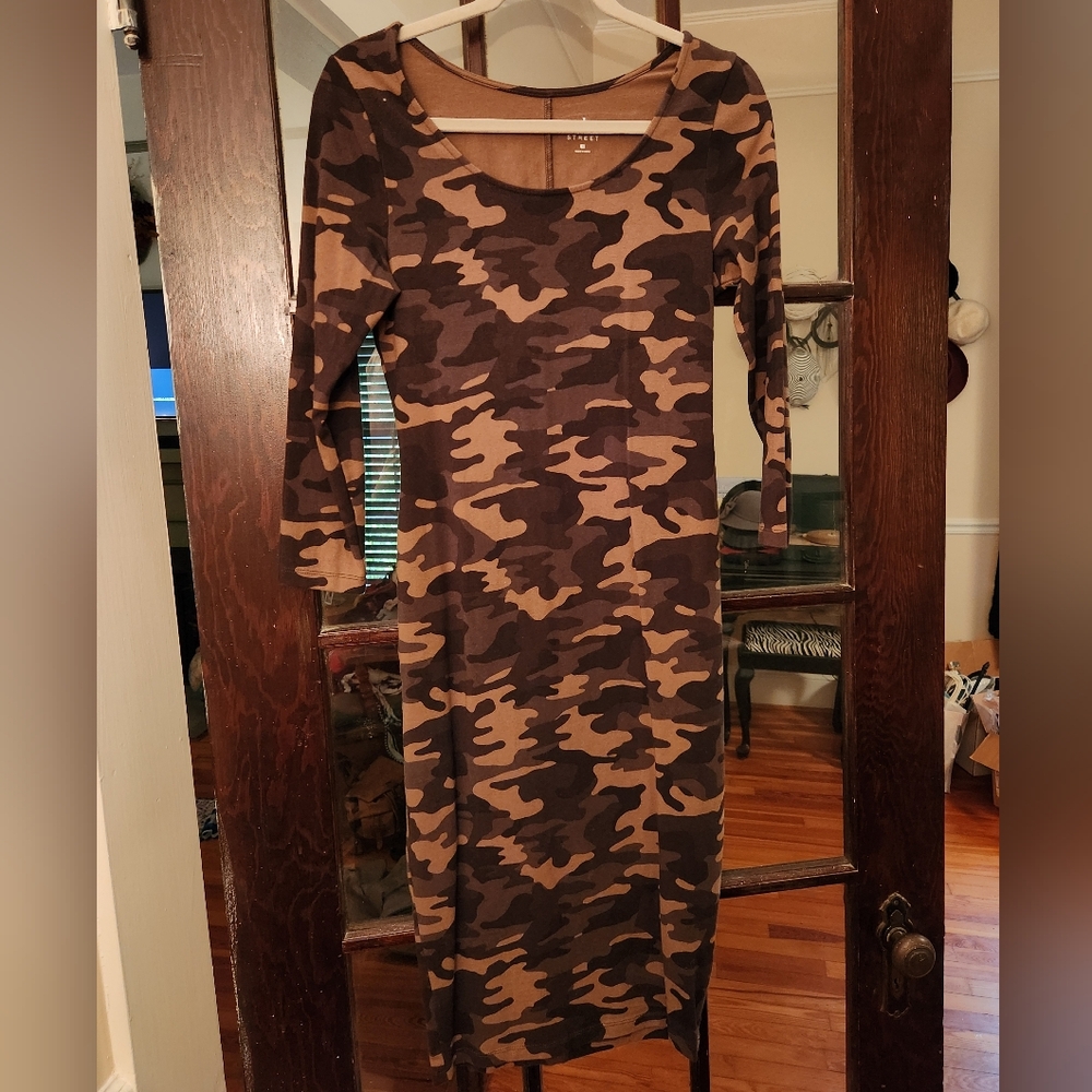 NY&C Street Camo Dress